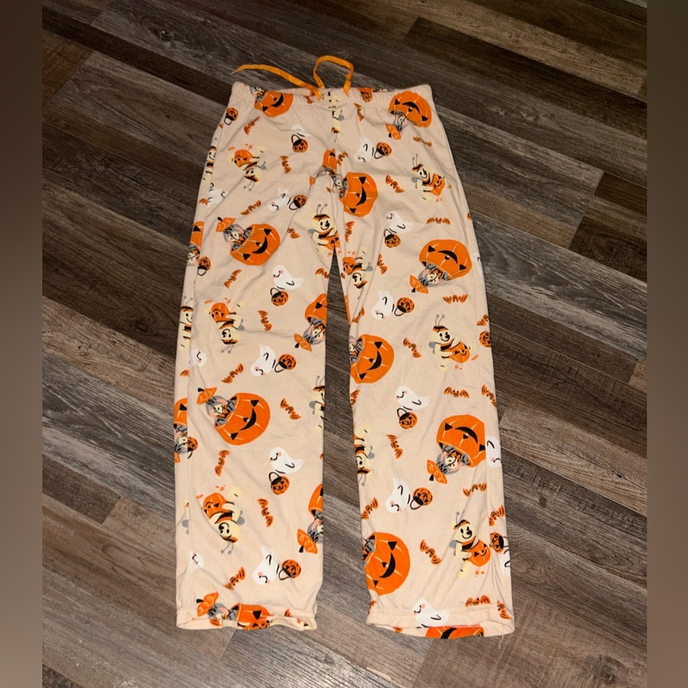 50%offw❤️ Disney Winnie the Pooh velour PJ pants S Halloween pajama pants 118